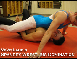VeVe vs Diablo: Spandex Domination Mixed Wrestling