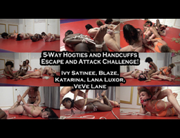 5-Way Hogties and Handcuffs Escape & Attack