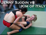 Jenny Sjodin vs Kim of Italy