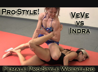 VeVe vs Indra: Pro-Style Wrestling
